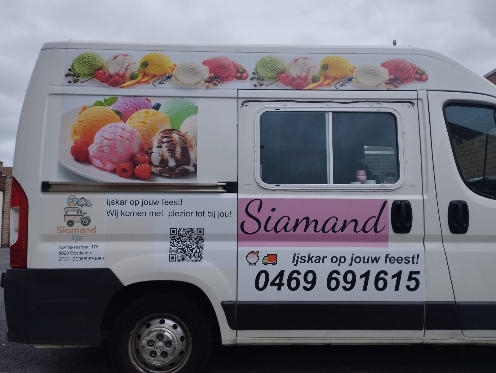 Onze ijskar in actie